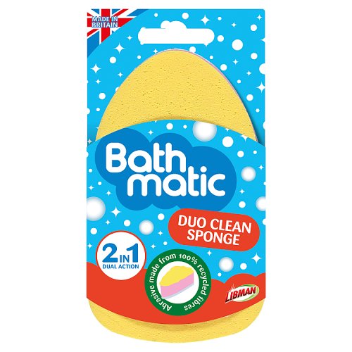 Dishmatic Bathmatic Clean Sponge Duo pack shot