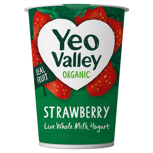 YEO VALLEY ORGANIC STRAWBERRY pack shot