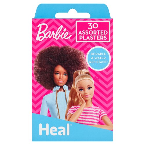 Heal Kids Barbie Plasters 30's pack shot