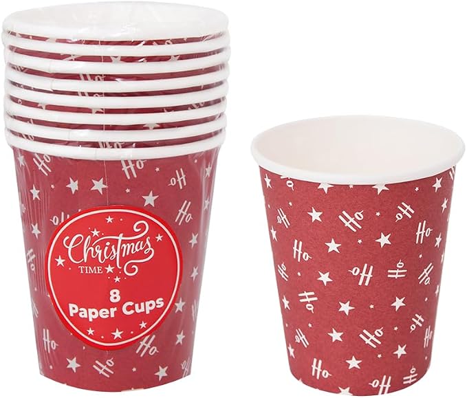 Rsw Ho Ho Ho Paper Cups 8s pack shot