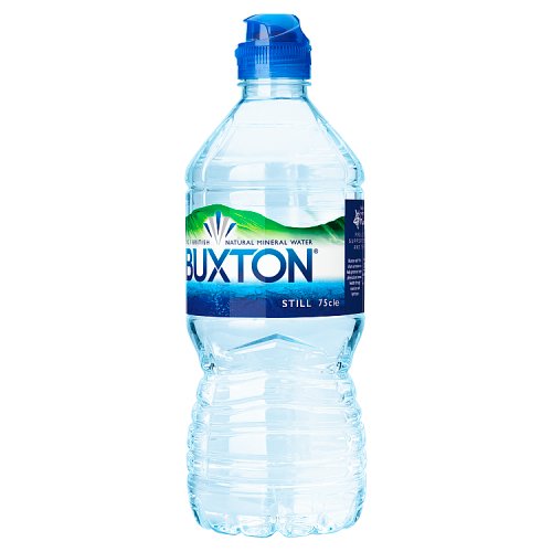Buxton Mineral Water Sports Cap 750ml pack shot
