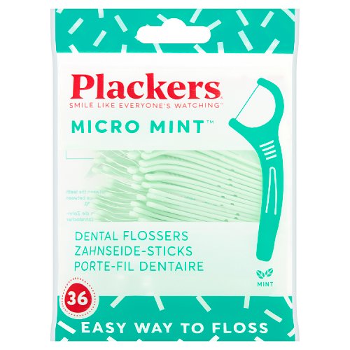 Plackers Eco Flossers 36's Mint pack shot