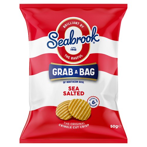 Seabrook Sea Salted 50G pack shot