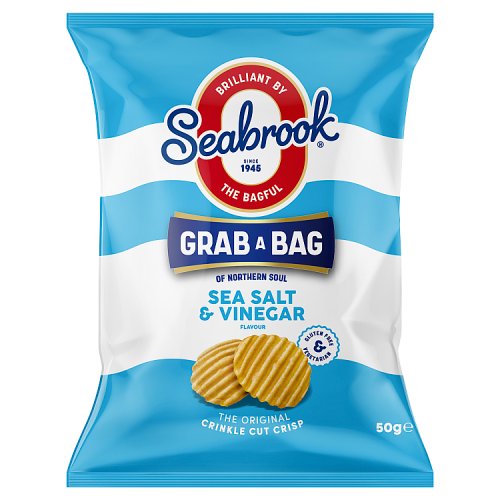 Seabrook Salt & Vinegar 50G pack shot