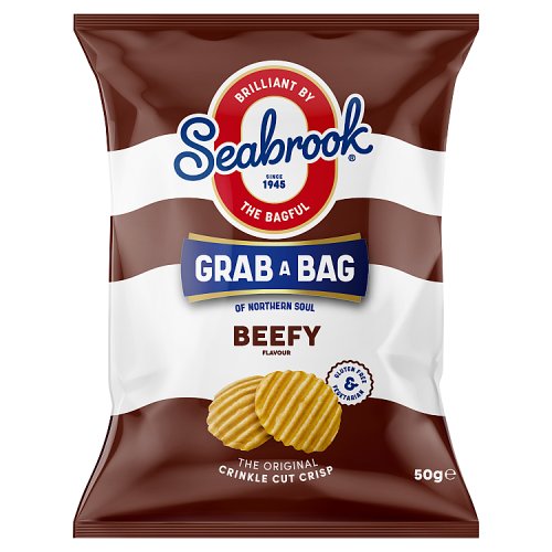 Seabrook Beefy 50G pack shot