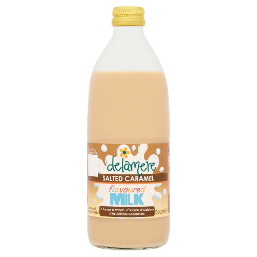 DELAMERE SALTED CARAMEL FLAV MILK pack shot