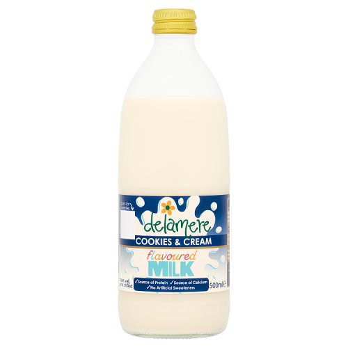 DELAMERE COOKIES & CREAM FLAV MILK pack shot