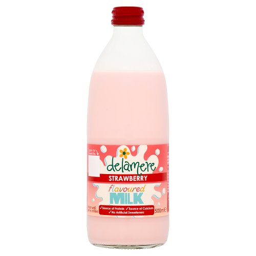 DELAMERE STRAW FLAV MILK pack shot