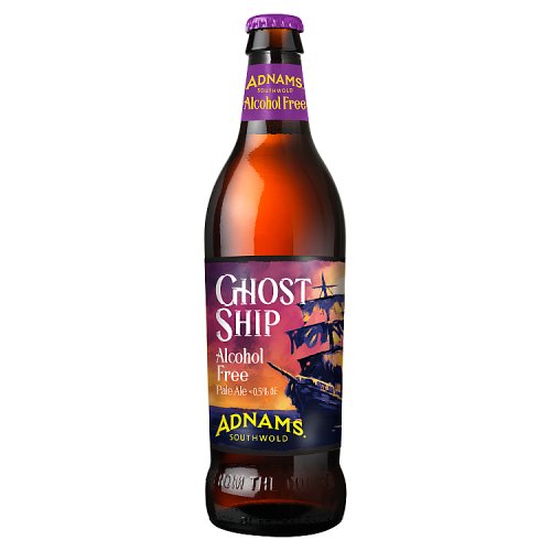 Adnams Ghost Ship 0% Alcohol Free 500ml pack shot
