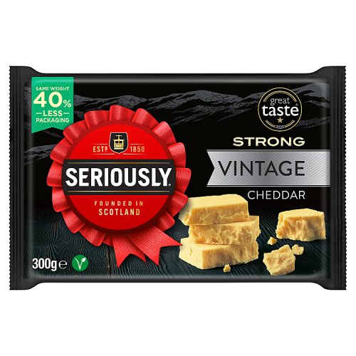 SERIOUSLY STRONG VINTAGE CHEDDAR pack shot