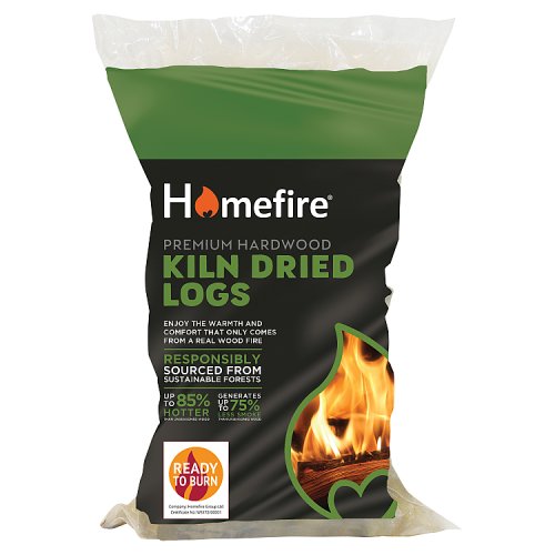 Homefire Premium Hardwood Kiln Dried Logs 16.5Ltr pack shot