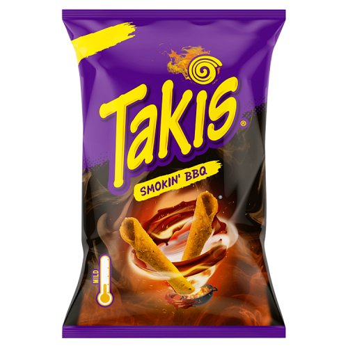 Takis Smokin BBQ 100g pack shot