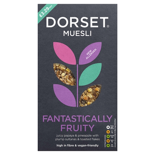 Dorset Cereals Fantastically Fruity 410g PMP pack shot