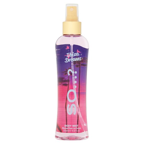 So...? Body Mist Ibiza Dreams 200ml pack shot