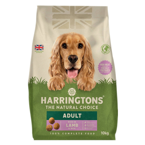 Harringtons Lamb Adult Dry Dog Food 10kg pack shot