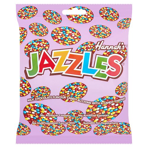 Hannahs Chocolate Jazzles 140g pack shot