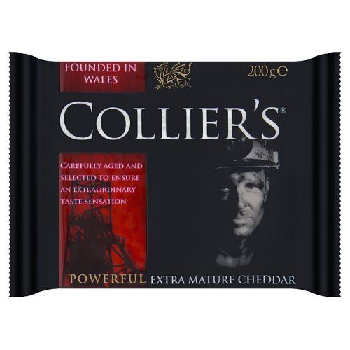 COLLIERS POWERFUL WELSH CHEDDAR pack shot