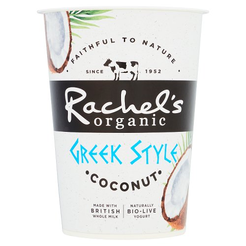 RACHELS ORGANIC GREEK STYLE COCONUT YOGURT pack shot
