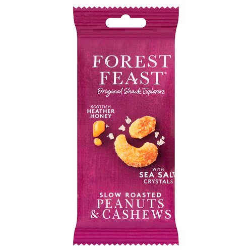 Forest Feast Heather Honey Roasted Peanuts & Cashews pack shot
