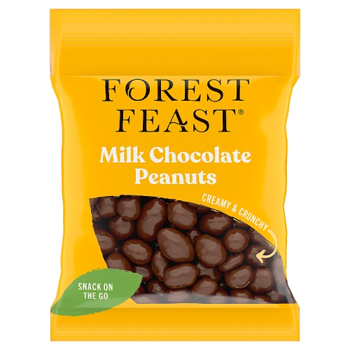 Forest Feast Milk Chocolate Peanuts 65g pack shot