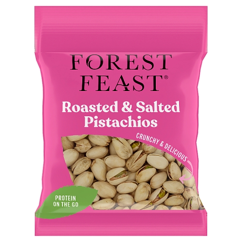 Forest Feast Roasted & Salted Pistachios 35g pack shot