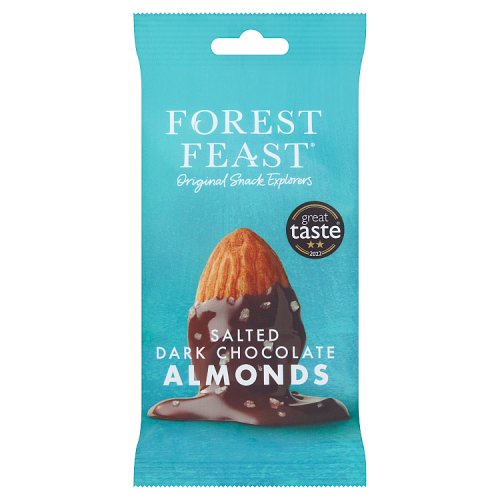 Forest Feast Salted Dark Chocolate Almonds pack shot