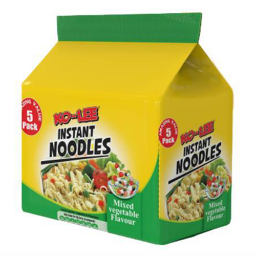 Ko Lee Mixed Vegetable Instant Noodle 5pk (5 x 70g) pack shot