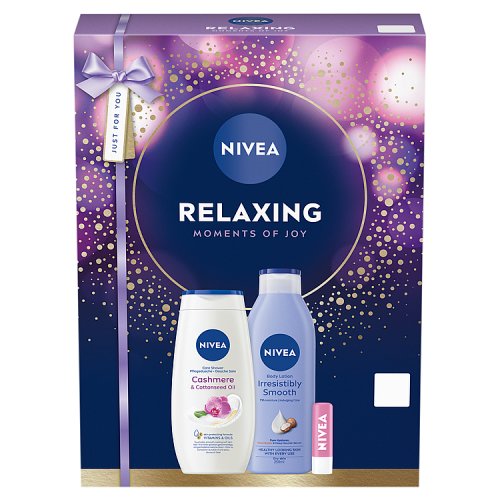 Nivea Relaxing Moments Of Joy Giftset A Y R pack shot