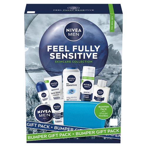 Nivea Men Feel Fully Sensitive Giftset A Y R pack shot