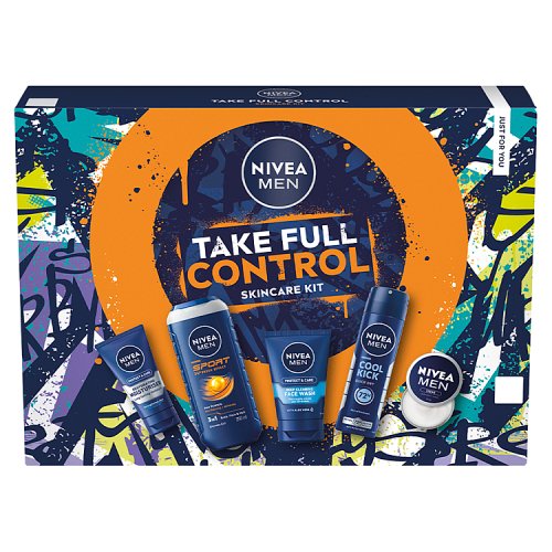 Nivea Men Take Full Control Gift Set 5pc pack shot