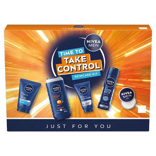 Nivea Men Time To Take Control Giftset 2026 pack shot