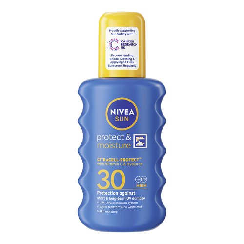Nivea Sun Sun Cream Spray SPF30 200ml pack shot