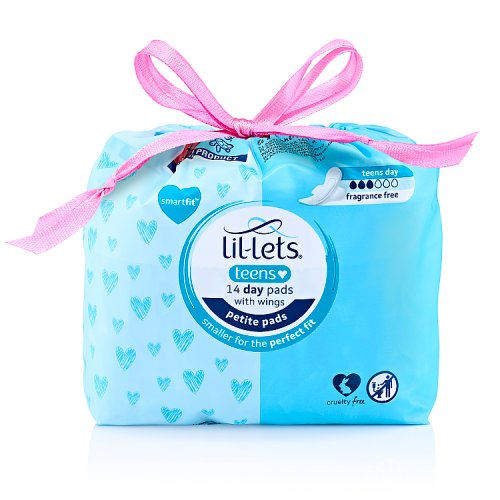 Lil-Lets Teen Towels Day 14pk pack shot