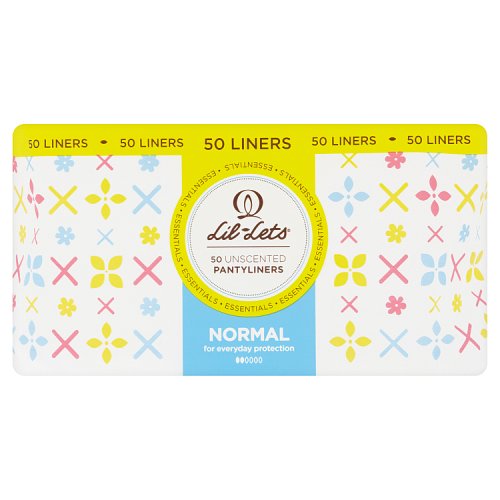 Lil-Lets Essential Liner 50pk pack shot