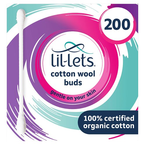 Lil-Lets Cotton Buds 200pk pack shot