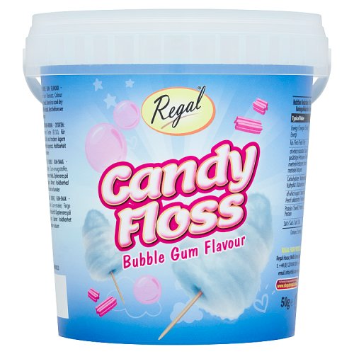 Regal Bubblegum Candy Floss 50g pack shot