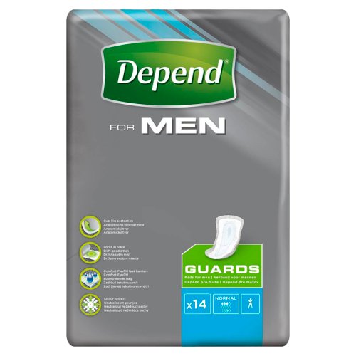 Depend Guards for Men - 14 Pack pack shot
