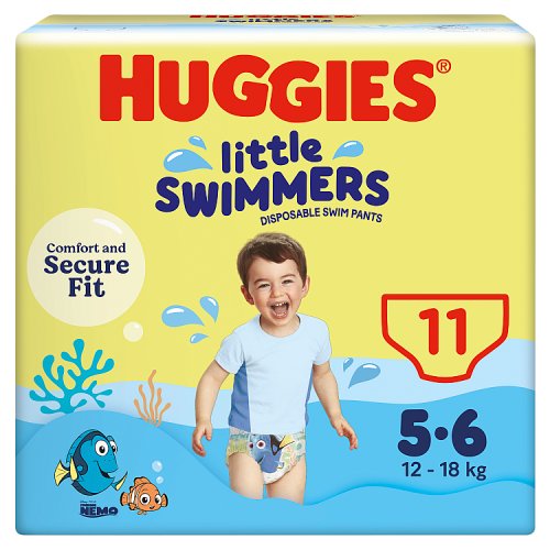 Huggies Little Swimmers 5-6 11s pack shot