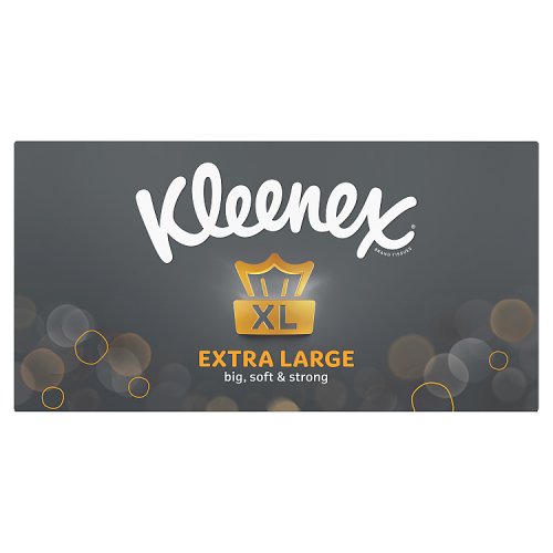 Kleenex Extra Large Tissues 90's pack shot