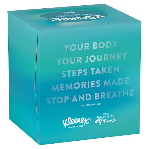 Kleenex Collection Cube Tissue 48SH pack shot