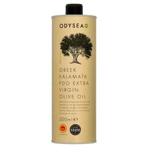 Odysea Kalamata Pdo Extra Virgin Olive Oil 500ml pack shot