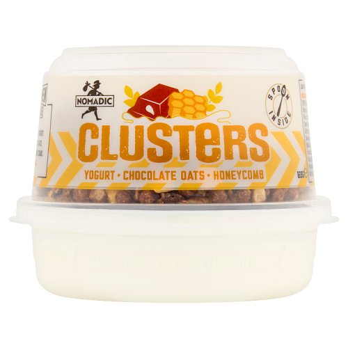 NOMADIC OAT CLUSTER CHOCOLATE HONEYCOMB YOGURT pack shot