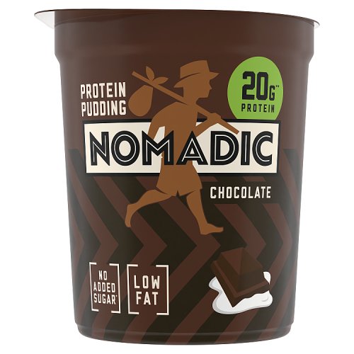 NOMADIC CHOCOLATE PROTEIN PUDDING pack shot