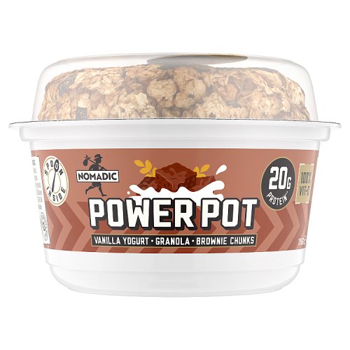 NOMADIC POWER POT CHOCOLATE BROWNIE pack shot