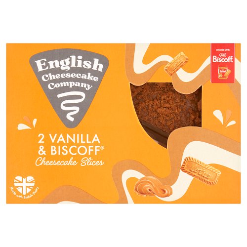 ENGLISH CHEESECAKE COMPANY LOTUS BISCOFF CHEESECAKE pack shot