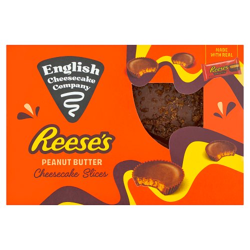 ENGLISH CHEESECAKE COMPANY REECES PEANUT BUTTER CUP CHEESECAKE pack shot