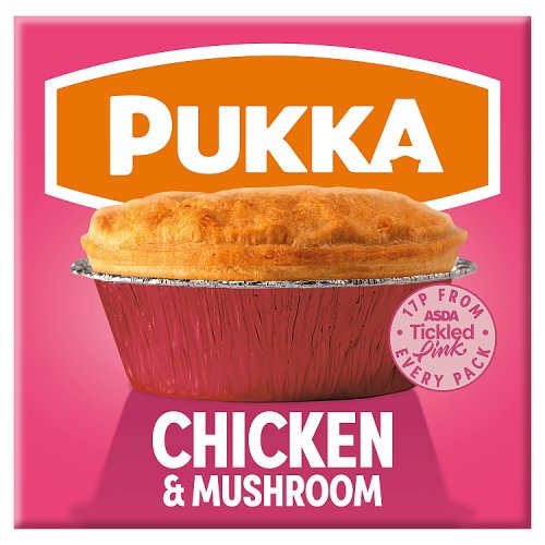 PUKKA CHICKEN & MUSHROOM PIE pack shot