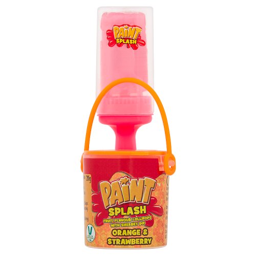 Crazy Candy Factory Paint Splash Orange & Strawberry 39g pack shot