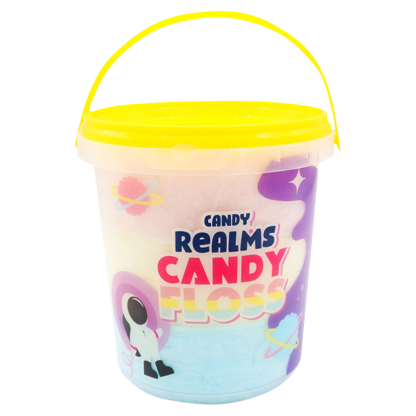 Candy Realms Candy Floss Clouds Bucket 50g pack shot