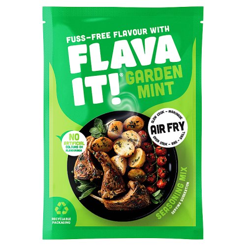 Flava It Seasoning Mix Garden Mint 35g pack shot